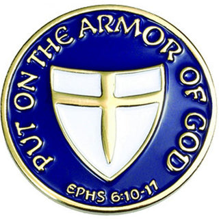 B-110 Armor of God Lapel Pin