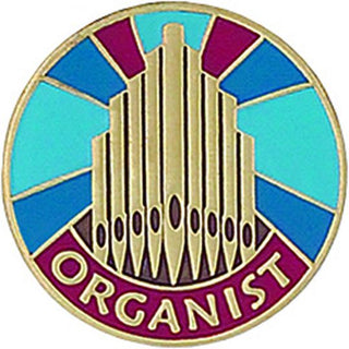 B-82 Organist Lapel Pin