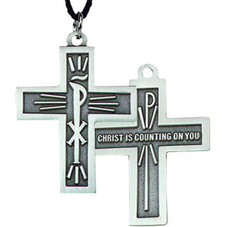 P-09 Chi-Rho Emmaus Cross