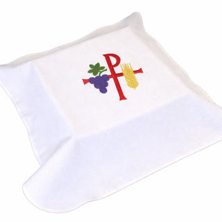 URN COVER CHI-RHO WHEAT W/GRAPES DESIGN - UC63