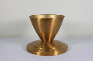 Used Bronze flower vase - Used-Brnzvase-7in