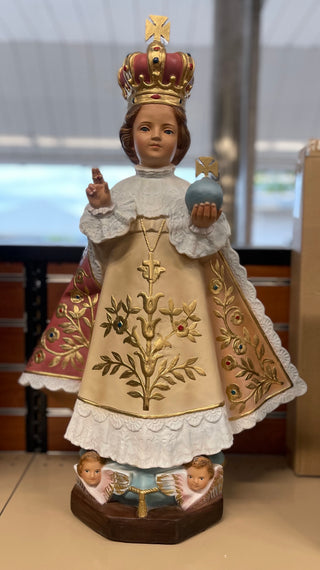 23" INFANT OF PRAGUE GLASS EYES - V0551