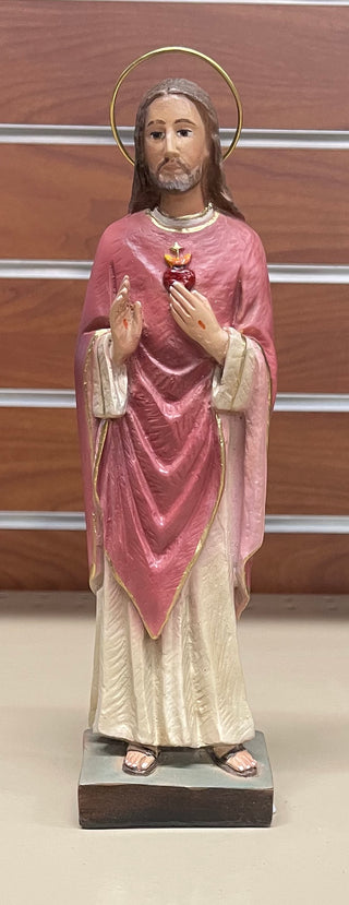 8" SACRED HEART OF JESUS - V0640