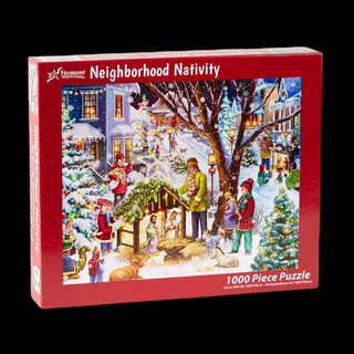 Neighborhood Nativity Jigsaw Puzzle - VC1143