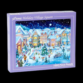 Holiday Village Square Jigsaw Puzzle - VC132