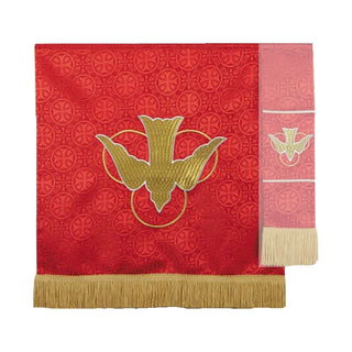Pulpit Scarf - Red Dove and Trinity Design - VC745