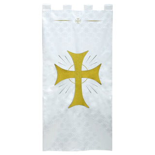 Banner - White Cross Design - VC748