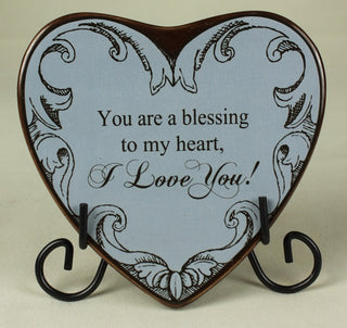 VC869 I Love You Plaque - Mother