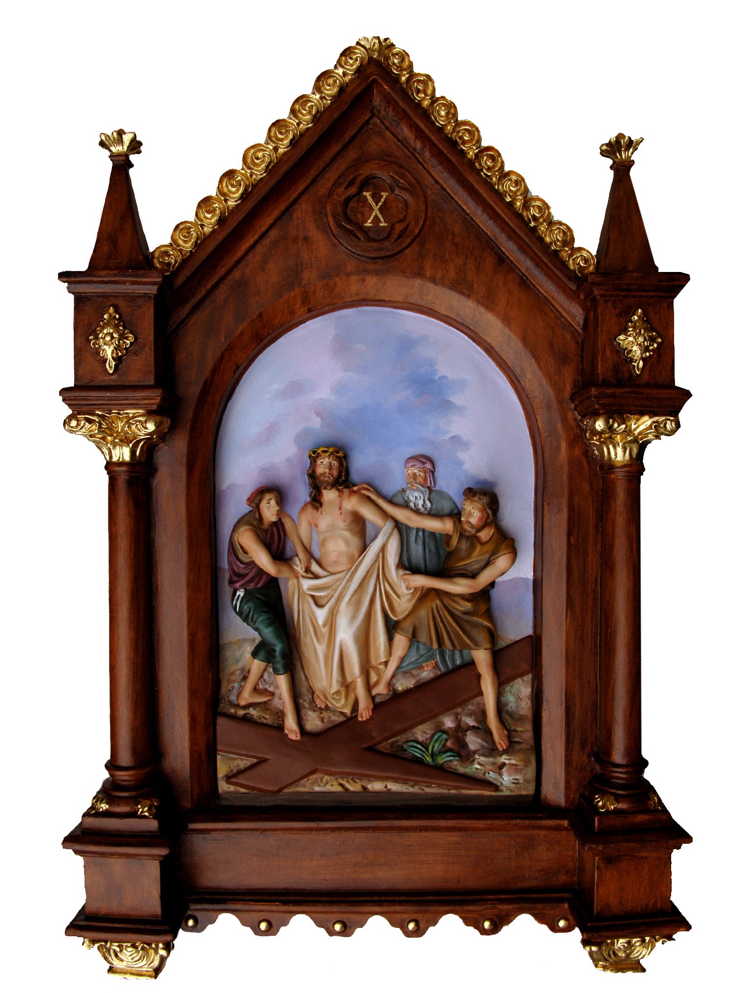 159B T-36 Stations of the Cross Statue