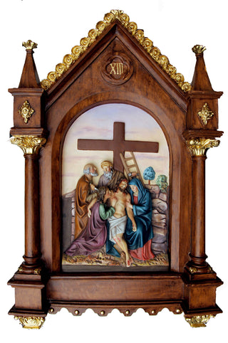 159B T-36 Stations of the Cross Statue