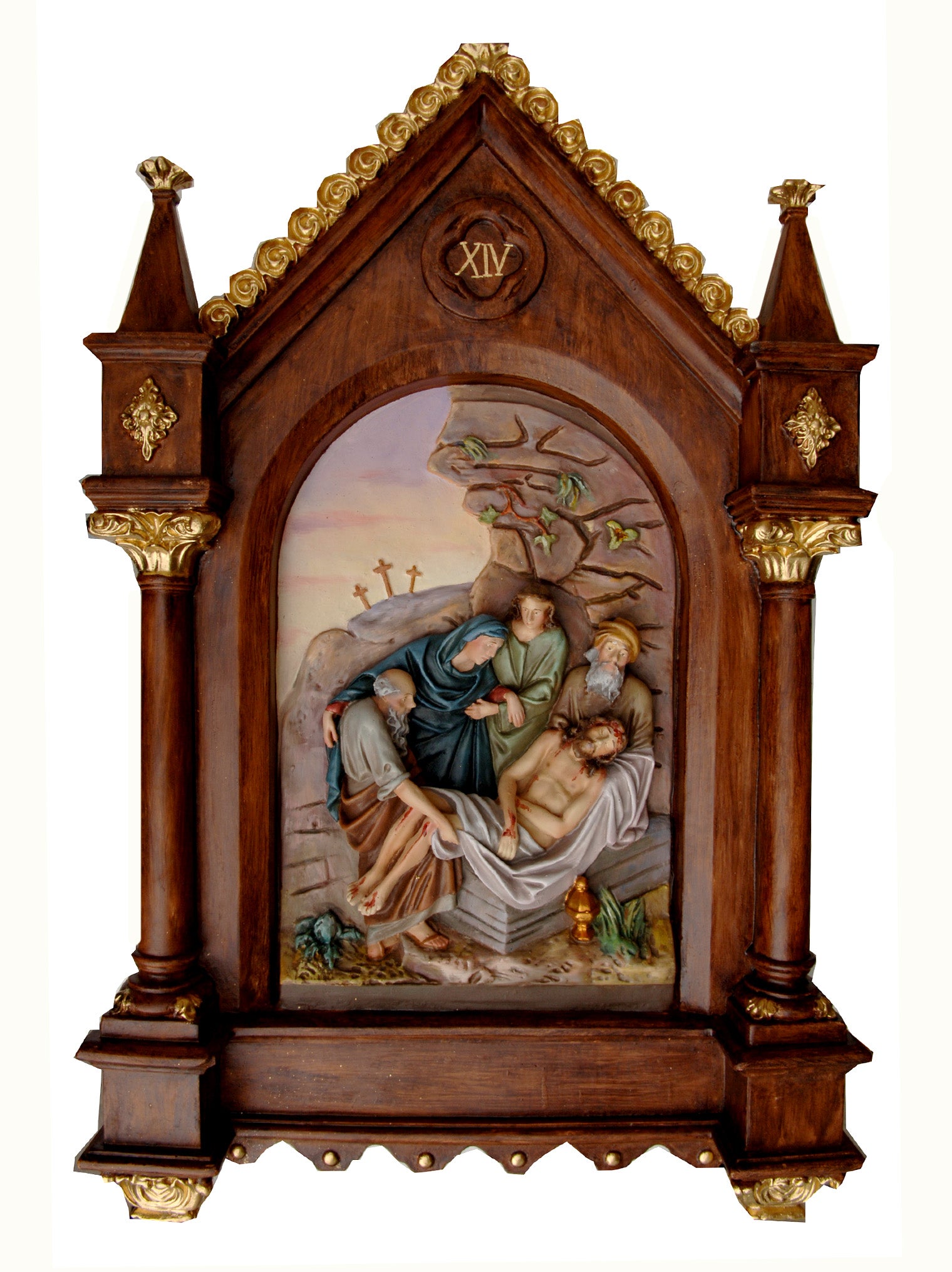 159B T-36 Stations of the Cross Statue