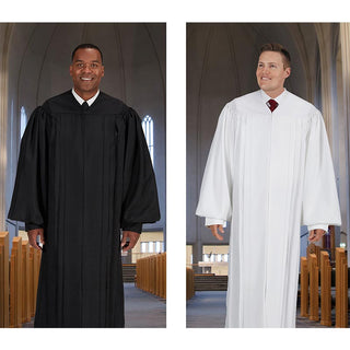 Royal Pulpit Robe - Smooth Weave Polyester - YC788