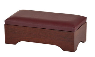 Personal Kneeler with Storage - Walnut Stain - YC790