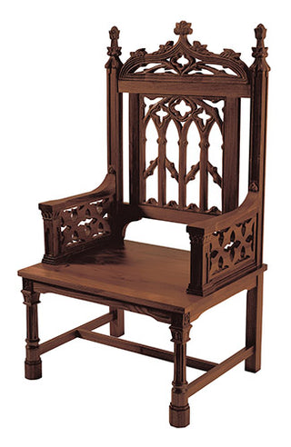 Canterbury Walnut Celebrant Chair