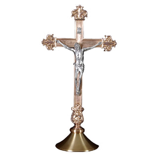 Altar Cross - 19"H Cast Bronze - ZZ1965