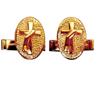 Deacon Cuff Links - 24Kt Gold - ZZ4401