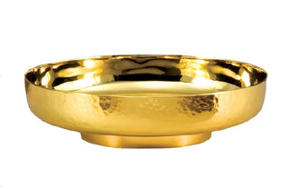 Bowl Paten - 9"D 24Kt Gold - ZZ49109