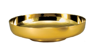 Bowl Paten - 10"D 24Kt Gold - ZZ491110