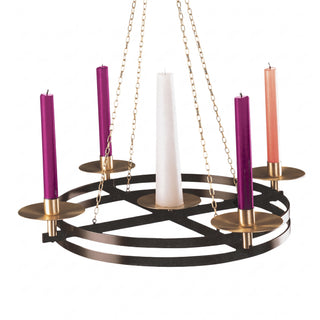 Hanging 26" Advent Wreath - ZZ3904