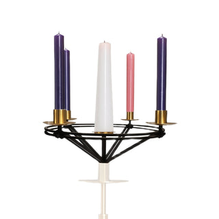 24" Advent Wreath - Straight Arms - FCZ-3915