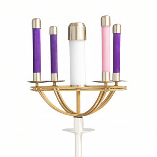 24" Advent Wreath - Curved Arms - FCZ-3921