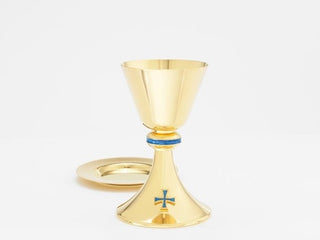 Chalice with 6" Well Paten - A-314G