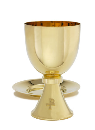 Chalice with 6-3/4" Well Paten - A-3199G