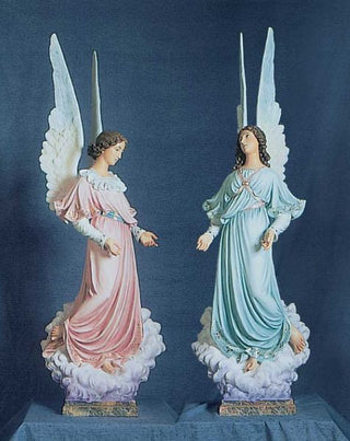 A-371 T-13 Standing Angels Statue