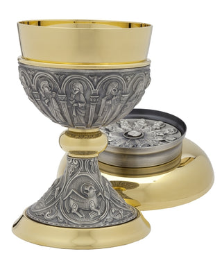 Chalice with Bowl Paten - A-4133G