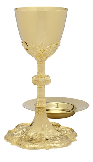 Chalice with 6-3/8" Well Paten - A-8402G