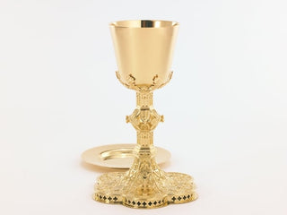 Chalice with 6-3/8" Well Paten - A-9782G