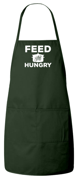 APR-KN4 Feed the Hungry Apron (Green)