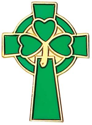 B-744 Clover Cross Pin