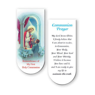 Communion Boy Magnetic Bookmark - B3-672