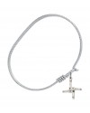 0290 St. Brigid Cross Bangle Bracelet, Available in multiple sizes and designs