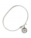 0601S Scapular Bangle Bracelet, Available in multiple sizes and designs