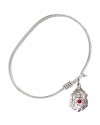 0822STN7 Scapular Bangle Bracelet, Available in multiple sizes and designs