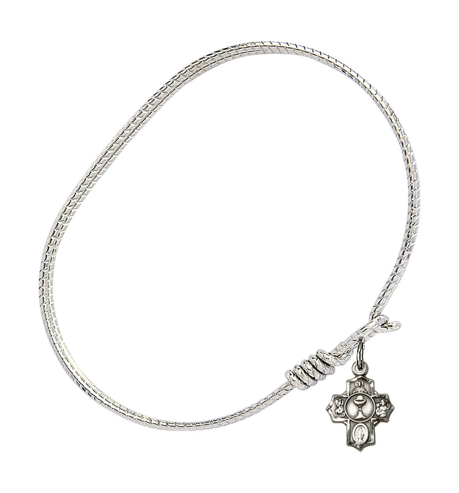 0890 Communion 5-Way Bangle Bracelet, Available in multiple sizes and ...