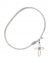 1707STN11 Loop Cross Bangle Bracelet, Available in multiple sizes and designs