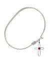 1707STN7 Loop Cross Bangle Bracelet, Available in multiple sizes and designs