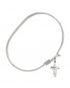 2527 Cross Bangle Bracelet, Available in multiple sizes and designs