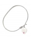 3400STN10 Heart Bangle Bracelet, Available in multiple sizes and designs