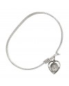 4126 Scapular Bangle Bracelet, Available in multiple sizes and designs