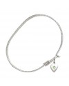 4158HSTN8 Heart Bangle Bracelet, Available in multiple sizes and designs