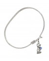 4263STN9 Praying Boy Bangle Bracelet, Available in multiple sizes and designs