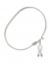 5150STN3 Cancer Awareness Bangle Bracelet, Available in multiple sizes and designs