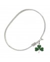 5243 Shamrock Bangle Bracelet, Available in multiple sizes and designs