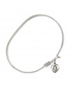 5407 Guardian Angel Bangle Bracelet, Available in multiple sizes and designs