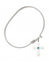 60361-STN12 Cross Bangle Bracelet, Available in multiple sizes and designs