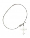 60361-STN8 Cross Bangle Bracelet, Available in multiple sizes and designs